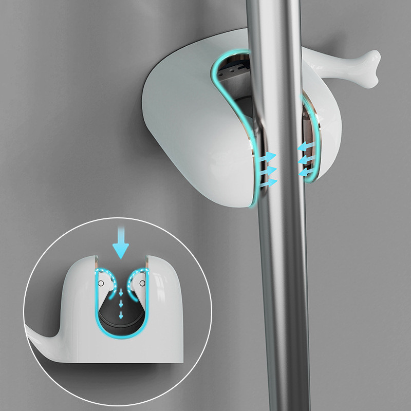 Mop Kuka Vješalica Neprobušeni Zidni nosač WC Mop Stalak za pohranu Ljepilo Čvrsto pričvršćivanje Snap Mop Stega Mop Dodaci