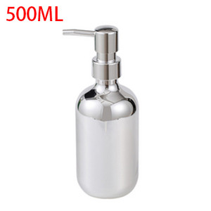 Kupaonska posrebrena posrebrena boca za doziranje šampona za regeneraciju Prazna boca kuhinjska boca za doziranje sapuna 300/500 ml