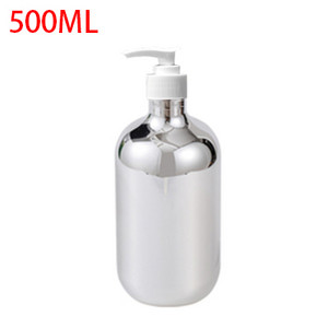 Kupaonska posrebrena posrebrena boca za doziranje šampona za regeneraciju Prazna boca kuhinjska boca za doziranje sapuna 300/500 ml