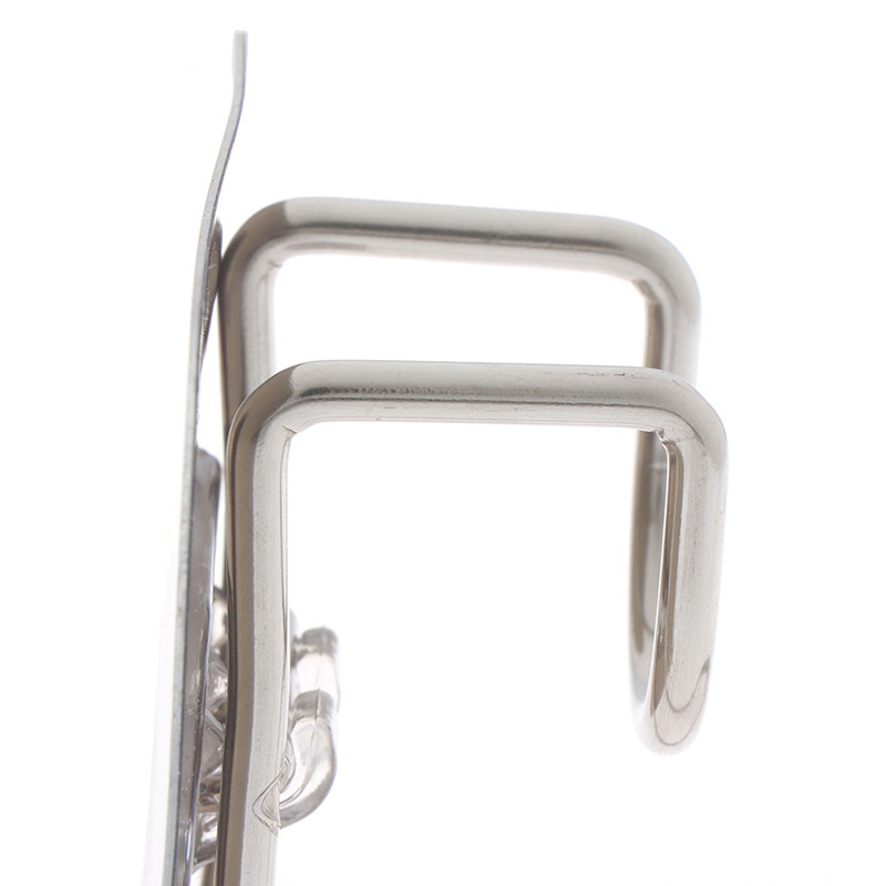 Nova zidna jaka ljepljiva kuka za vrata Držač ljepljive vješalice Zidna kuka od nehrđajućeg čelika Držač za umivaonik Kuhinja Kupaonica