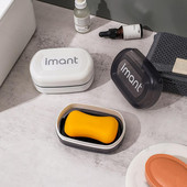 Prikladna kutija za spremnik za sapun Snažno brtvljenje Držač za putni sapun Izdržljiva kutija za sapun Višenamjenski PP držač za spužvu za dom