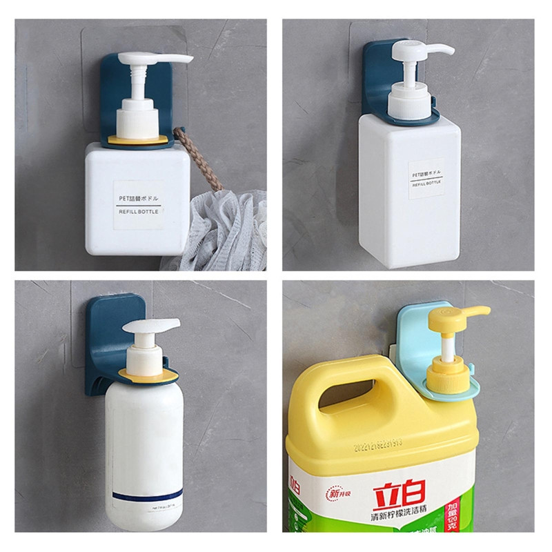 Zidni držač gela za tuširanje Vakumska čašica Šampon Sapun Tekući stalak za kućnu spavaću sobu Police za spavaonice Kupaonski pribor