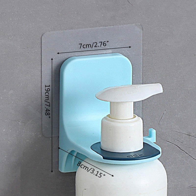 Zidni držač gela za tuširanje Vakumska čašica Šampon Sapun Tekući stalak za kućnu spavaću sobu Police za spavaonice Kupaonski pribor