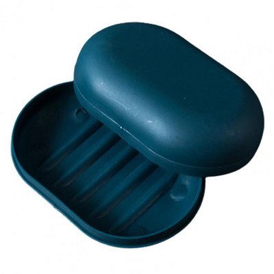 Kutija za sapun Kutija za sapun otporna na vlagu Nepropusna kutija za sapun Dizajn s plastičnim poklopcem Držač sapuna za kupaonicu