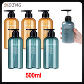 1/3kom dozatori tekućeg sapuna Set boca Kupaonski tekući šampon koji se može ponovno puniti Boca gela za tuširanje Losion Press Empty Empty Container