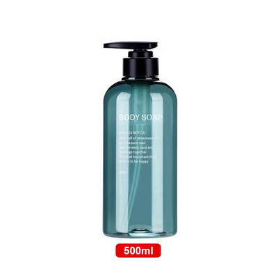 1/3kom dozatori tekućeg sapuna Set boca Kupaonski tekući šampon koji se može ponovno puniti Boca gela za tuširanje Losion Press Empty Empty Container