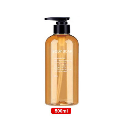 1/3kom dozatori tekućeg sapuna Set boca Kupaonski tekući šampon koji se može ponovno puniti Boca gela za tuširanje Losion Press Empty Empty Container