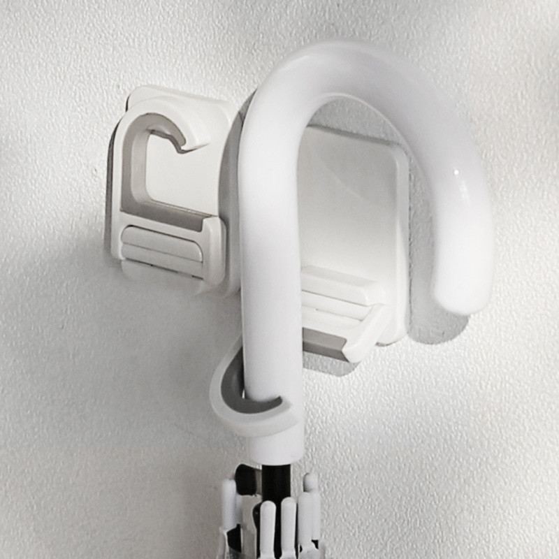 Držač za brisanje metle Zidni nosač Samoljepljivi Nosač za brisanje bez tragova Organizator vješalica