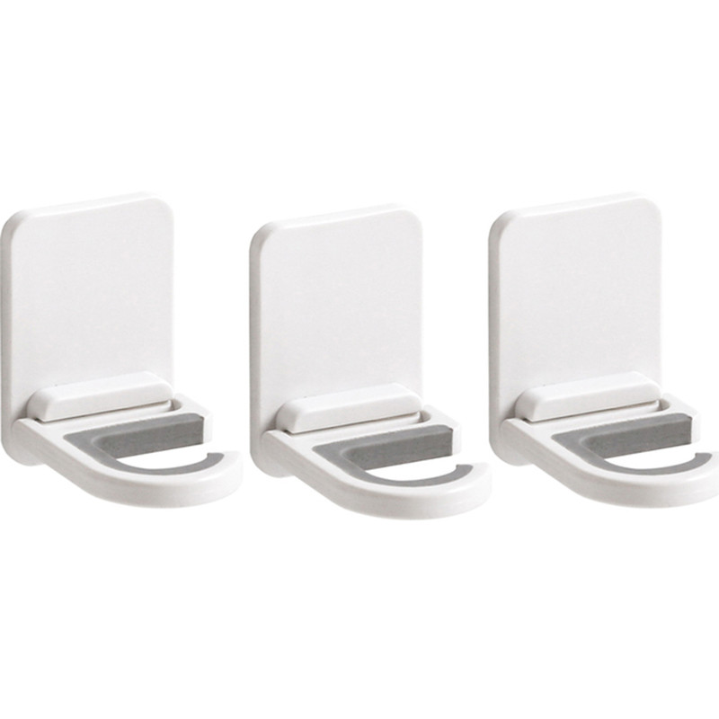 Držač za brisanje metle Zidni nosač Samoljepljivi Nosač za brisanje bez tragova Organizator vješalica