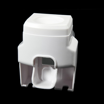 1 PC Creative Wall Mount Automatski dozator paste za zube Vodootporan Lazy Cjedilo za pastu za zube Držač četkice za zube Držač četkice za zube