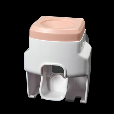 1 PC Creative Wall Mount Automatski dozator paste za zube Vodootporan Lazy Cjedilo za pastu za zube Držač četkice za zube Držač četkice za zube