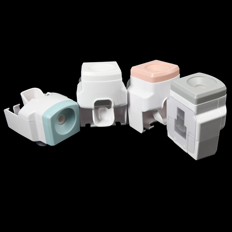 1 PC Creative Wall Mount Automatski dozator paste za zube Vodootporan Lazy Cjedilo za pastu za zube Držač četkice za zube Držač četkice za zube