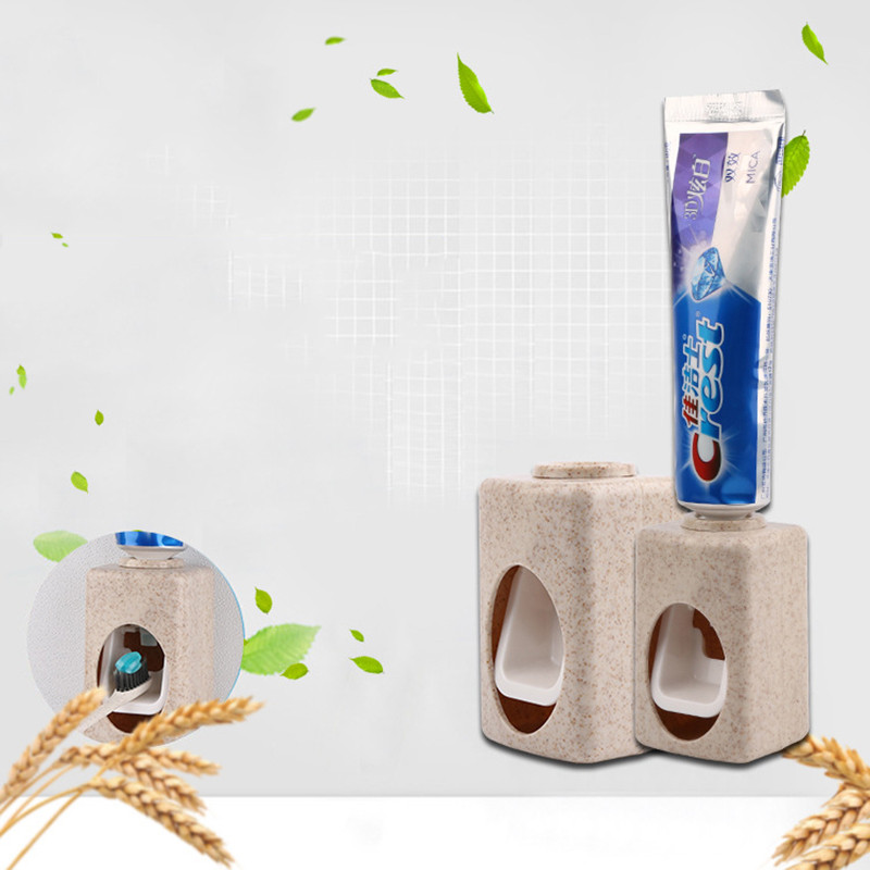 Automatski dozator paste za zube Držač četkice za zube Zidni nosač Cjedilo paste za zube Stalak za pohranu paste za zube Set kupaonskog pribora