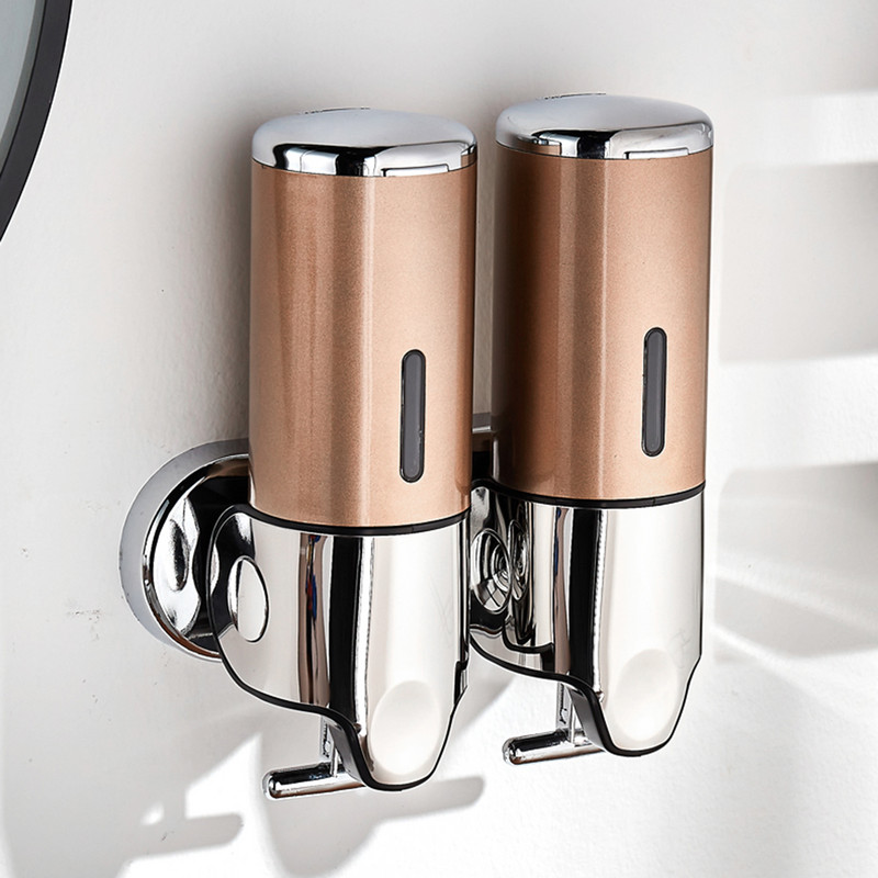 Μονός/Διπλός/Τριπλός 400ml Δοχείο σαπουνιού Επίτοιχος Δοχείο μπάνιου για ντους Δοχείο υγρού σαπουνιού Αξεσουάρ μπάνιου