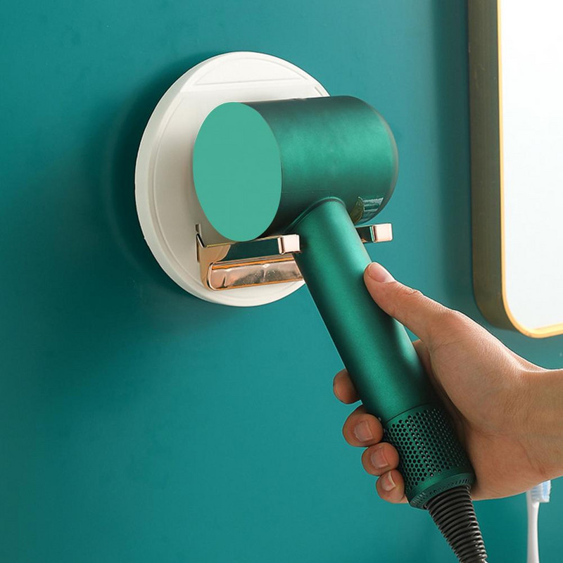 Višenamjenski za višekratnu upotrebu, minimalistički, široke primjene, atraktivan držač sušila za kosu, držač sušila za kosu, kupaonski pribor