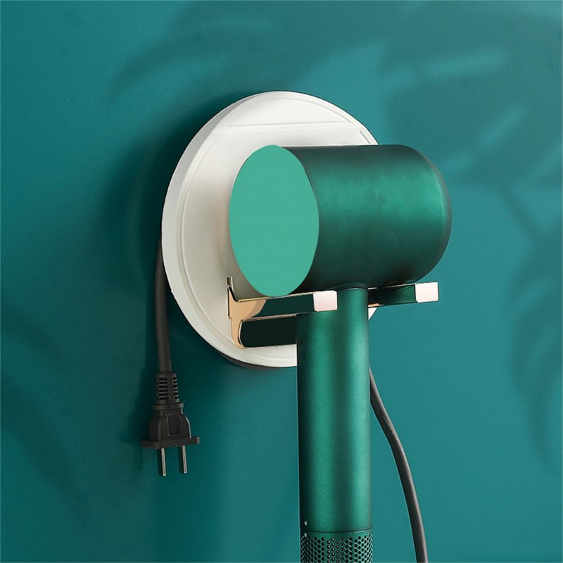 Višenamjenski za višekratnu upotrebu, minimalistički, široke primjene, atraktivan držač sušila za kosu, držač sušila za kosu, kupaonski pribor