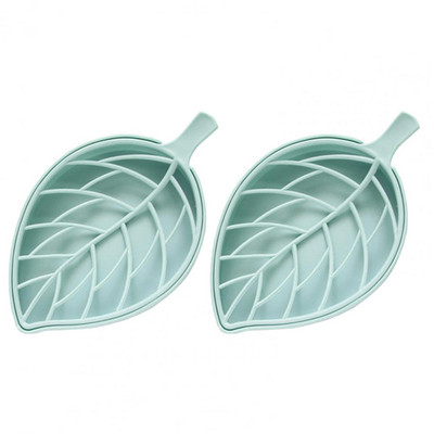 Darbvirsmas ziepju paliktņi 2 gab. Ziepju notekas kastes Radoša forma Drenāžas Dizains Spilgtas Krāsas Augsta Izturība Divslāņu veikala ziepes Plastmasa