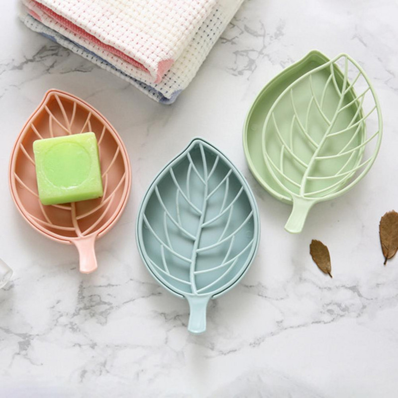 Darbvirsmas ziepju paliktņi 2 gab. Ziepju notekas kastes Radoša forma Drenāžas Dizains Spilgtas Krāsas Augsta Izturība Divslāņu veikala ziepes Plastmasa