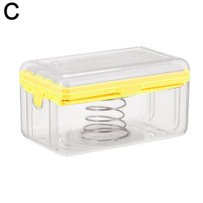 Novi držač posude za sapun s valjkom za upotrebu, kutija za sapun za kupaonicu, plastični spremnik za pohranu s odvodnom vodom Naprave za kupaonicu