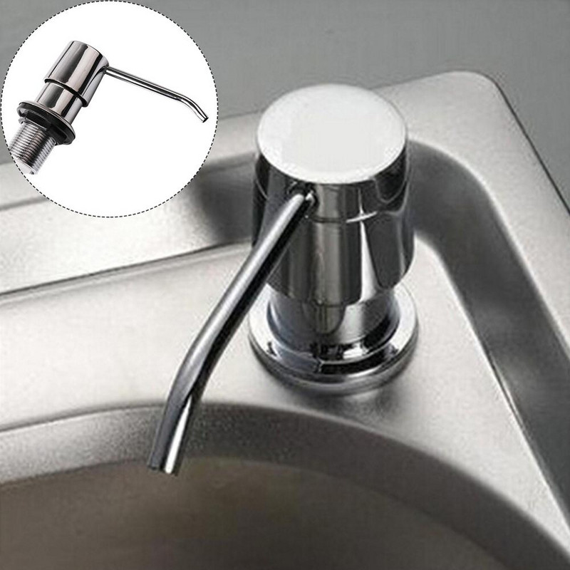 Μπουκάλι υγρού σαπουνιού 300ML από ανοξείδωτο ατσάλι, νιπτήρας, μπουκάλι υγρού σαπουνιού, πλαστικό μπουκάλι απολυμαντικού χεριών