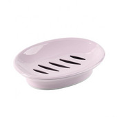 Prijenosni dvoslojni ovalni držač za pohranu sapuna Kutija Stalak Kuhinjski pribor za kupaonsku posudu za sapun