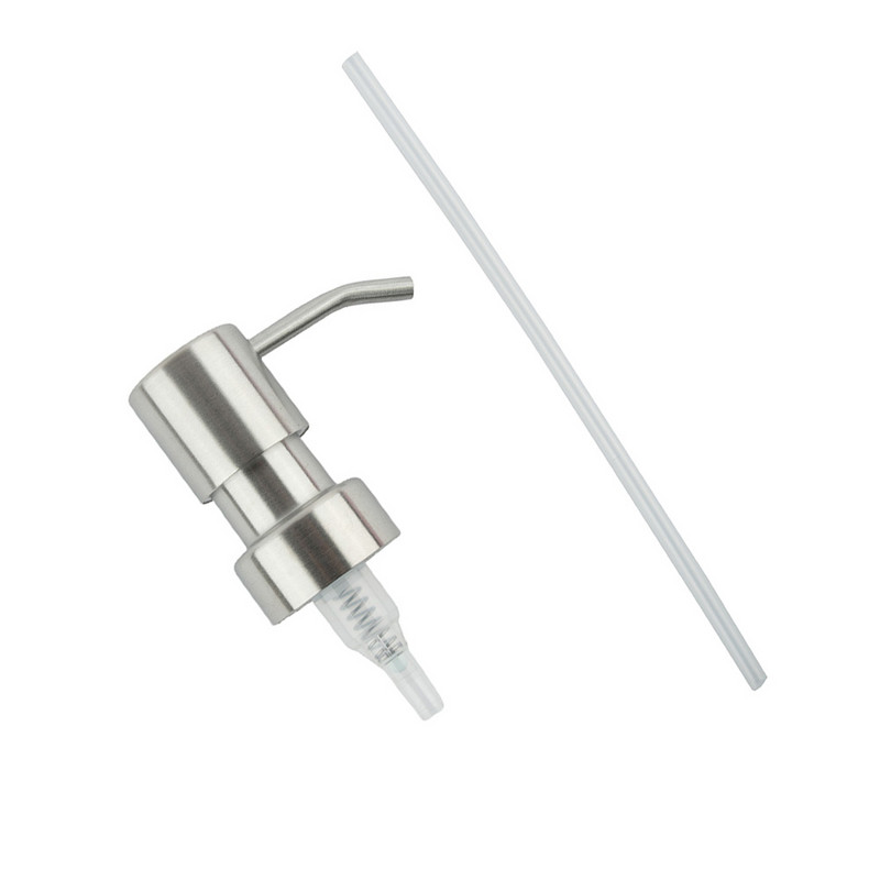 DIY seebi dosaatori pumba seebipudelipea vahetus seebipump roostevabast terasest vedelseebi pumbapea dosaatori otsik vannitööriistad