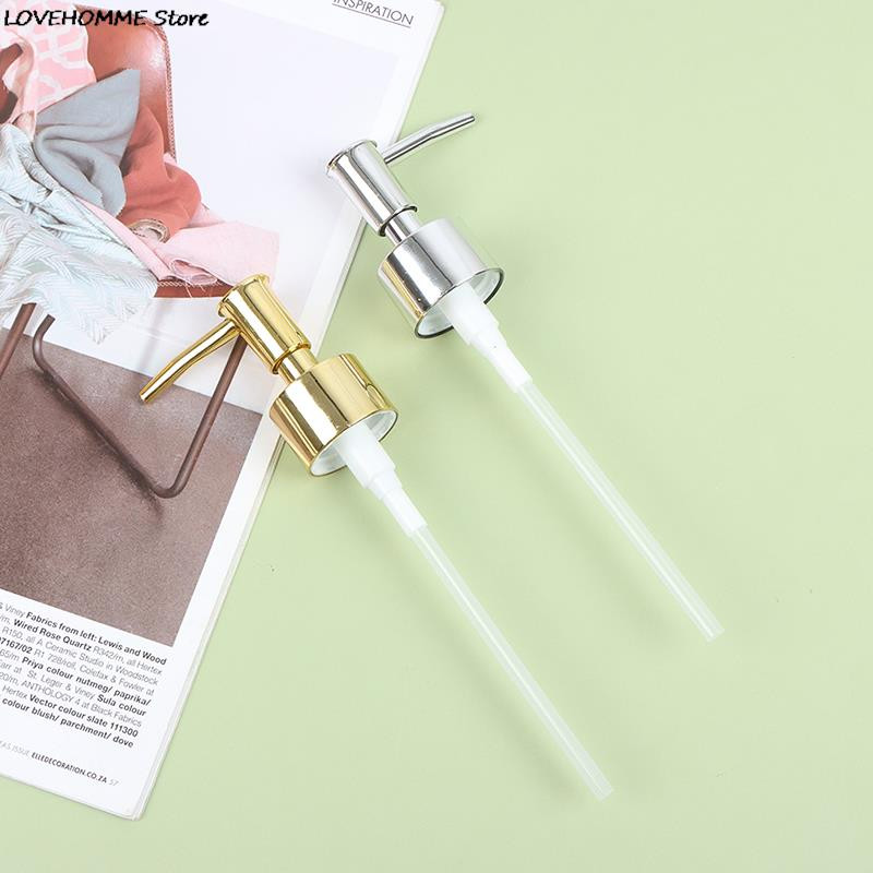 „Pasidaryk pats“ muilo pompa skysto losjono dozatoriaus pakaitinė galvutės stiklainio vamzdelis 28 sriegių standartinis siurblio dangtelio dangtelis skysto muilo dozatoriaus preso galvutė