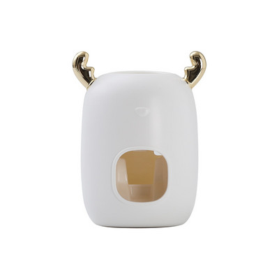 Jauks bērnu zobu pastas dozators pie sienas stiprināms zobu pastas spiedes glabāšanas statīvs zobu birstes turētājs vannas istabas piederumu komplekts