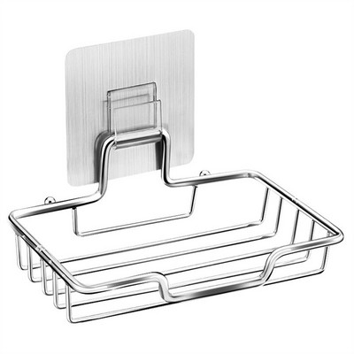 Kvaliteetne roostevabast terasest seinale kinnitatav seebihoidja Vannitoa käsnnõu Duširiiul Koduklambri tarvikud