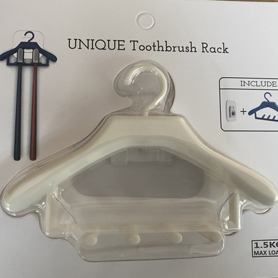 Kreativni kupaonski pribor Držač četkice za zube sa šalicom Jednostavan kupaonski organizator u boji Zidna naljepnica Viseći držač četkice