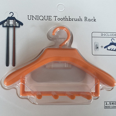 Kreativni kupaonski pribor Držač četkice za zube sa šalicom Jednostavan kupaonski organizator u boji Zidna naljepnica Viseći držač četkice