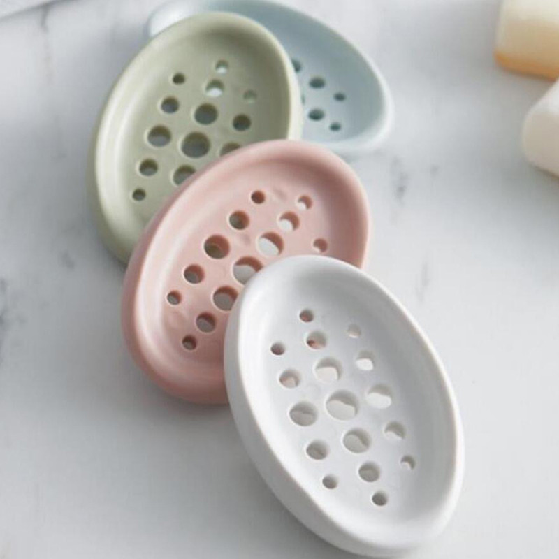 1kom Mekani silikonski neklizajući držač za sapun Kutija za sapun Kupaonske posude za sapun Odvodna polica Višenamjenska četka za kutiju za sapun