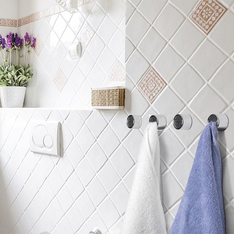 Držač za pranje kuhinjskih ručnika Kukica za držanje Samoljepljiva kopča za kuhinjske krpe Kupaonica Kuhinjski stalak za ručnike Držač za vješanje