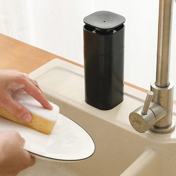 Дозатор за сапун за баня Мивка Плот Кухня Натискане на ръце Измиване на сапун Контейнер за съхранение на козметичен шампоан Бутилка