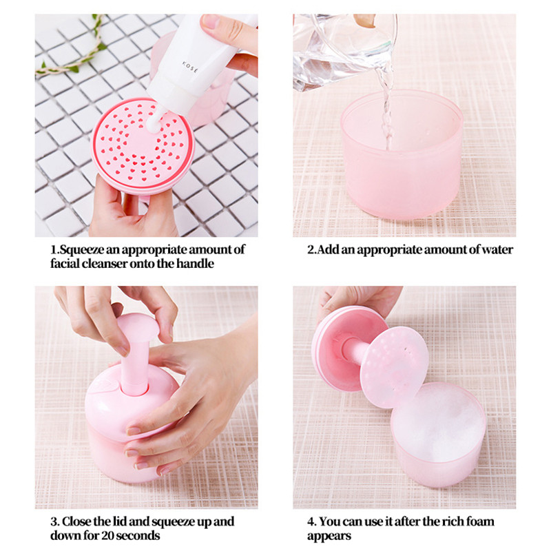 Jednostavno sredstvo za čišćenje lica Tuširanje Kupka Šampon Aparat za izradu mjehurića Uređaj za pjenjenje Krema za čišćenje Pjena Alat za čišćenje