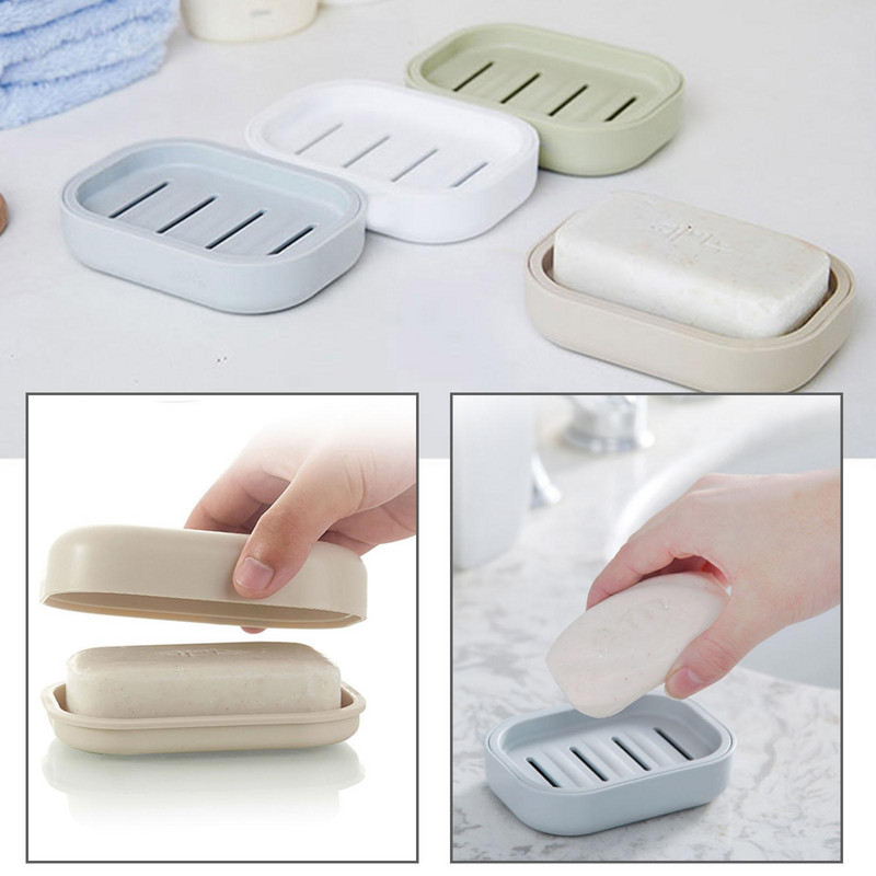 Nova kupaonska kutija za tanjur za posuđe Kućni tuš Putovanje Držač za planinarenje Spremnik Kutija za sapun Plastična kutija za sapun Dozator Stalak za sapun