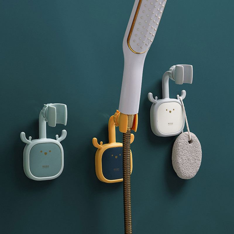 Glava tuša za kupaonicu Držač za metlu Punch Free Izdržljivi držači za sušilo za kosu Metle za kišobran plin