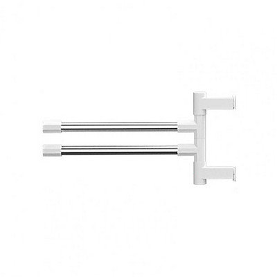 Vannas istabas rotācijas dvieļu glabāšanas statīvs bez perforatora nerūsējošā tērauda organizators plaukts piekarināms pie sienas plaukti sūkšanas krūzes tualetes turētājs