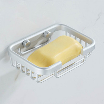 Punch Stable Πιάτο σαπουνιού μπάνιου Μονό στρώμα Στήριγμα σαπουνιού Εργαλεία κουζίνας Καλάθι Συρμάτινο κουτί μπάλα αποθήκευσης ράφι Χώρος αλουμινίου ΝΕΟ
