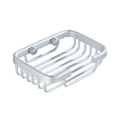 Punch Stabilna posuda za sapun za kupaonicu Jednoslojni držač za sapun Kuhinjski alat Košara Žičana kugla Kutija Stalak za pohranu Prostor Aluminij NOVO