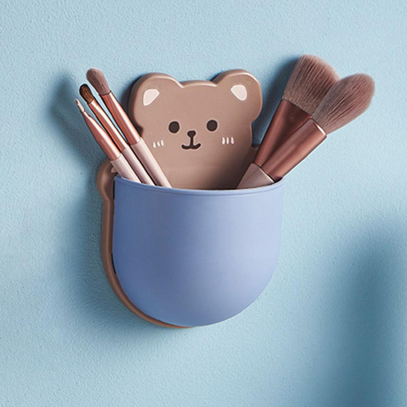 Zidna torbica za pohranu Drenažni sapun Kuhinjska zidna kutija za pohranu Dizajn rupe Crtani film Izvrsna nosivost Protuklizna Samoljepljiva zaštita