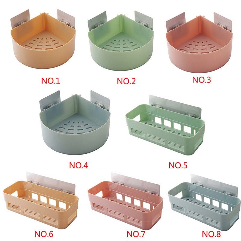 Vannas istabas zobu tīrīšanas krūzes turētājs PP sienas statīvs, izturīgs, līmējams, tualetes istabas statīvs