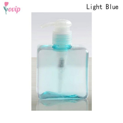 Prazne plastične boce s pumpicom, dozator od 250 ml, bočice za šampon s tekućim losionom za ponovno punjenje s prozirnom glavom za pumpanje