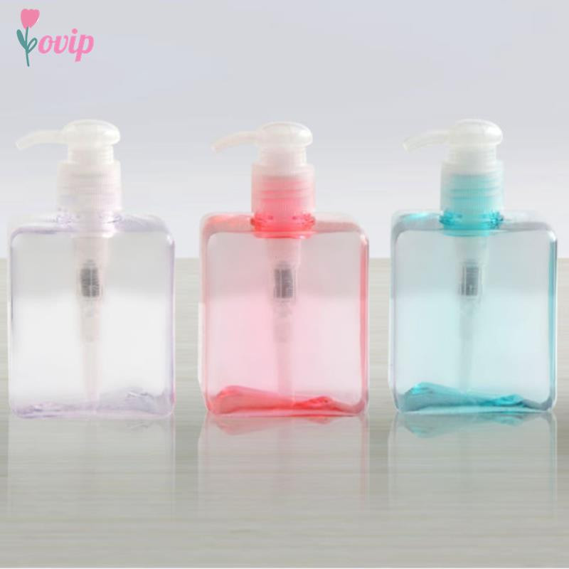 Prazne plastične boce s pumpicom, dozator od 250 ml, bočice za šampon s tekućim losionom za ponovno punjenje s prozirnom glavom za pumpanje