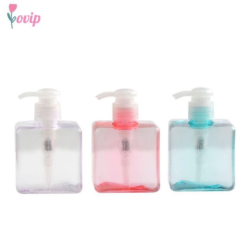 Prazne plastične boce s pumpicom, dozator od 250 ml, bočice za šampon s tekućim losionom za ponovno punjenje s prozirnom glavom za pumpanje