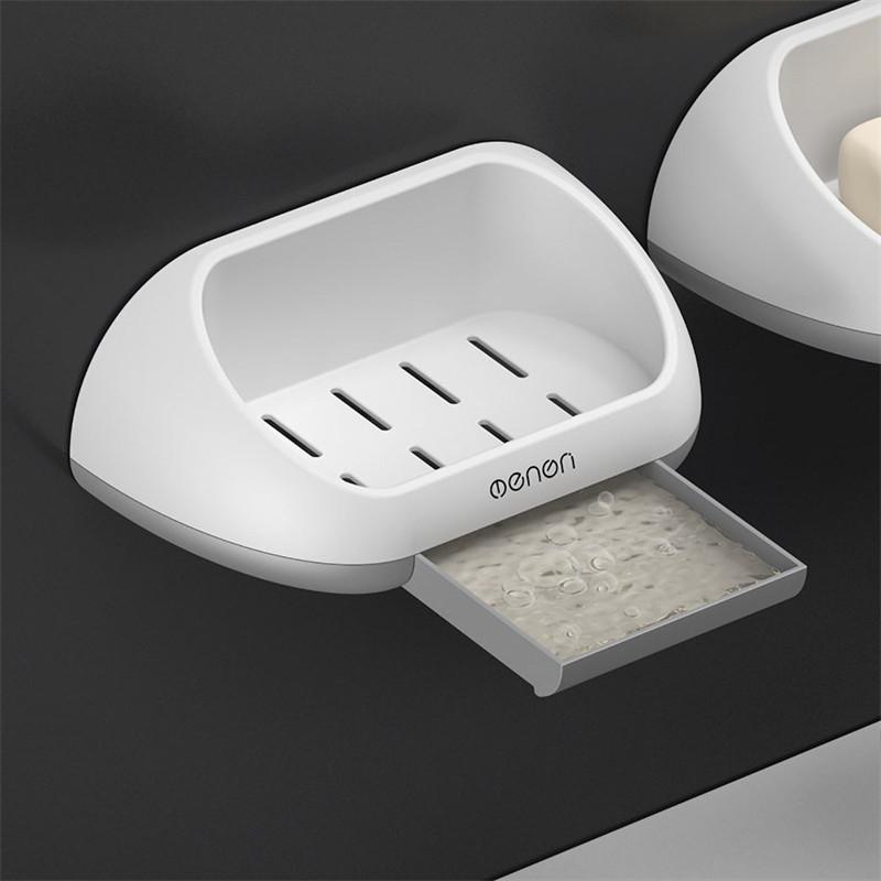 Drainge seebihoidja karbi alus seebialuse jaoks vannitoa hoiustamiseks Creative seebialus Kodu Vannitoa tarvikute komplektid