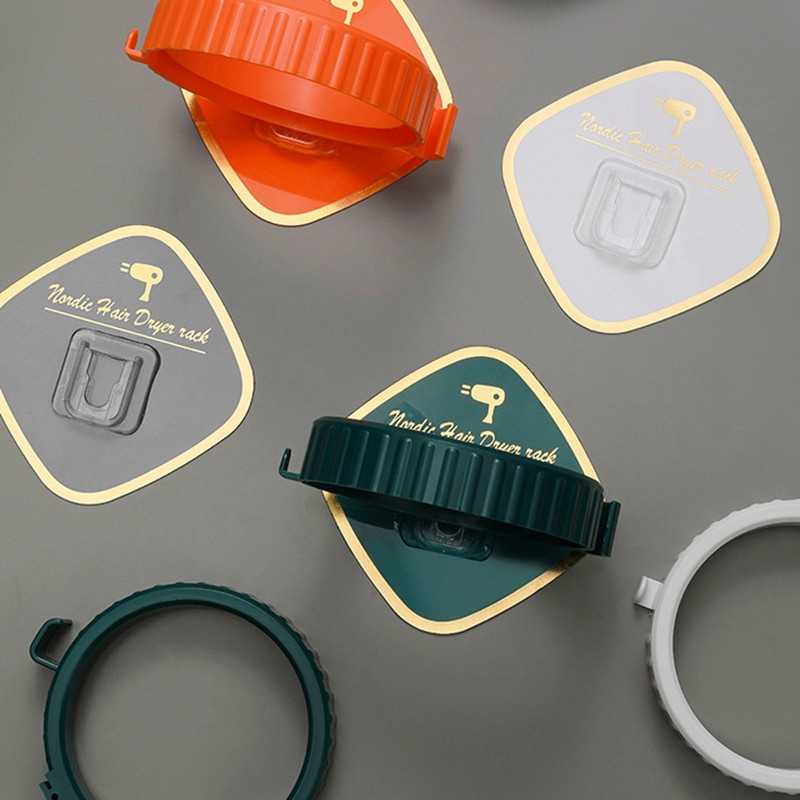 Zidni držač sušila za kosu ABS kupaonska zidna polica za pohranu Držač sušila za kosu Stalak Organizator za pohranu za vješalicu za sušilo za kosu