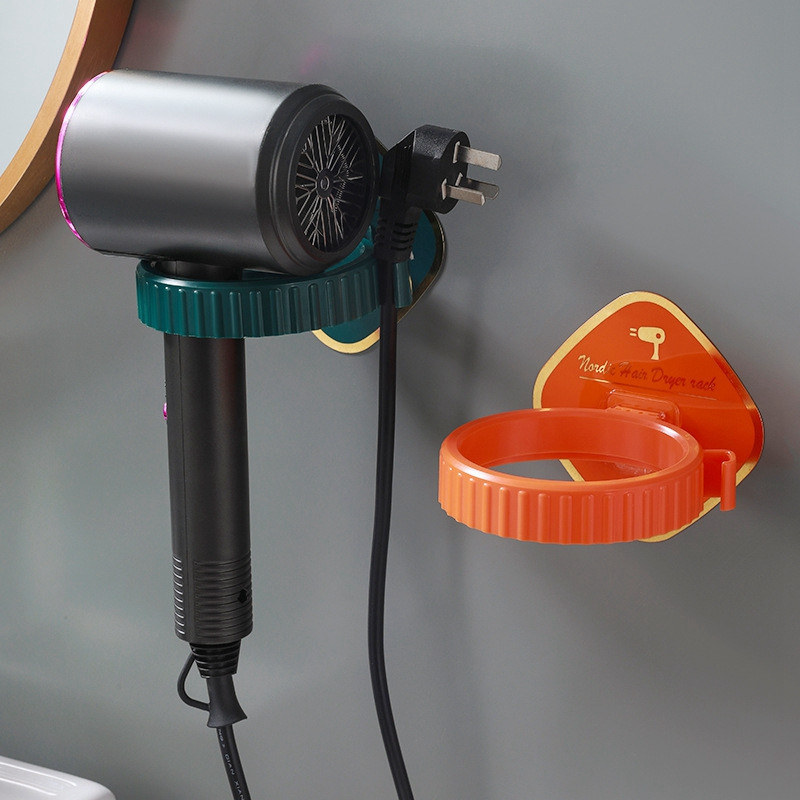 Zidni držač sušila za kosu ABS kupaonska zidna polica za pohranu Držač sušila za kosu Stalak Organizator za pohranu za vješalicu za sušilo za kosu