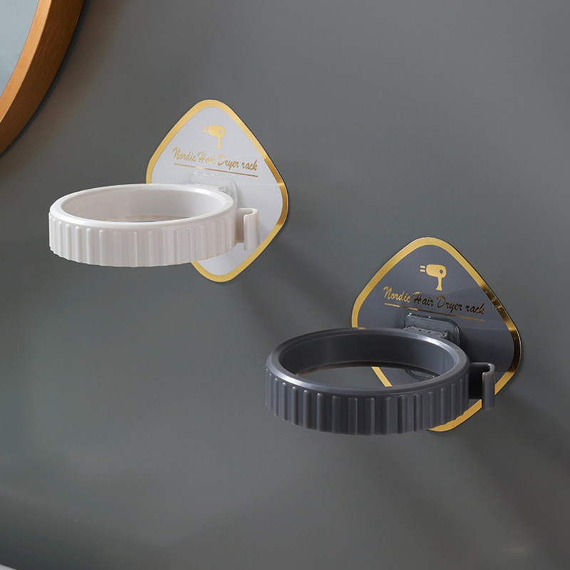 Zidni držač sušila za kosu ABS kupaonska zidna polica za pohranu Držač sušila za kosu Stalak Organizator za pohranu za vješalicu za sušilo za kosu