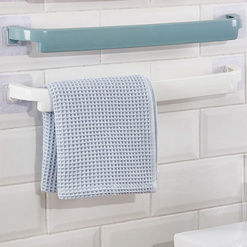 Κρεμαστό ράφι μπάνιου Βάση χαρτιού τουαλέτας Πλαστική αυτοκόλλητη κρεμάστρα για πετσέτες επιτοίχια κρεμαστή γάντζος προμήθειες μπάνιου